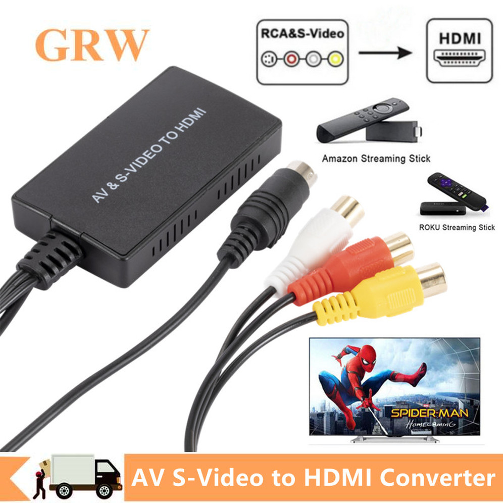AV S-VIDEO -HDTV DVD STB  HDMI ȣȯ , PS2/ PS3 1080P AV RCA CVBS SVideo Ϳ ȣȯ 